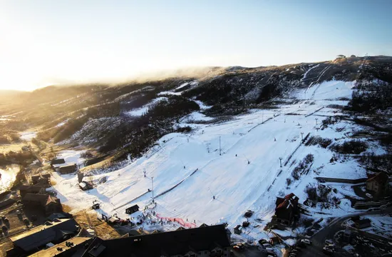Tänndalens skidområde under premiär